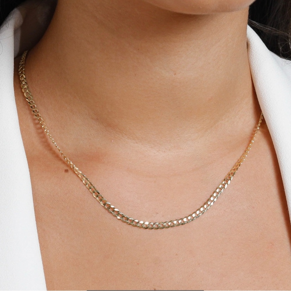 Rellery Baby Cuban Link Necklace